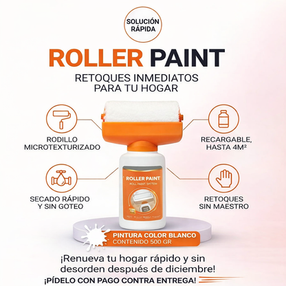 Roller Paint™, rodillo de pared + limpiador multifuncional