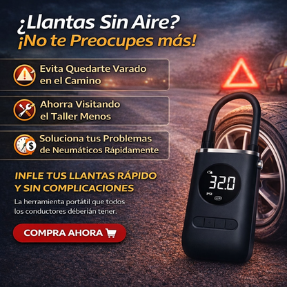 Inflador de llantas AeroForce™ + Envío gratis